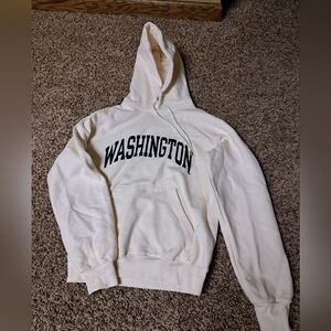 University of Washington hooded sweatshirt